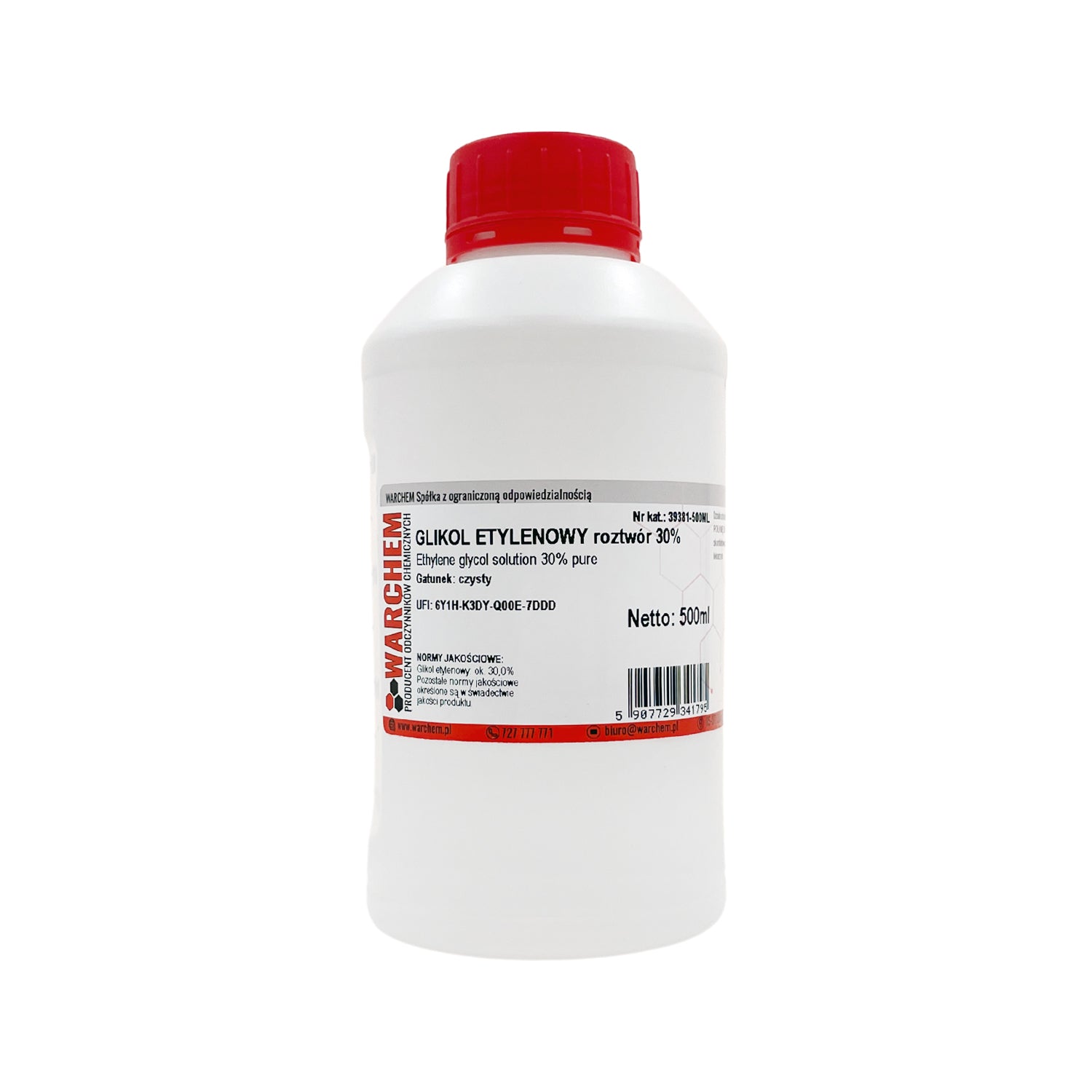 ETHYLENE GLYCOL solution 30% - pure 500 ml WARCHEM