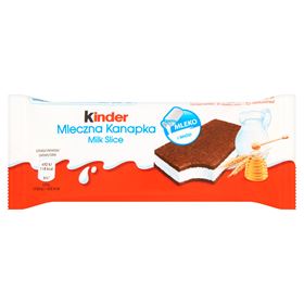 KINDER MILK SANDWICH SPAKE MIT MILCHFÜLLUNG 28 G 20 STÜCK