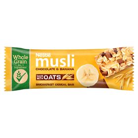 NESTLÉ MUSLI SCHOKOLADEN- UND BANANEN-Müsliriegel 35 g