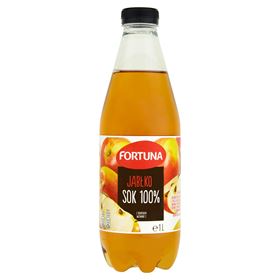 FORTUNA-SAFT 100 % APFEL 1 L 6 STÜCK PET
