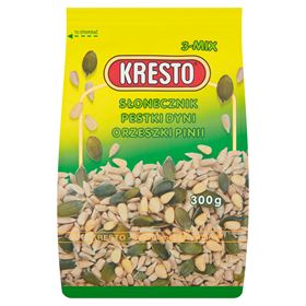 KRESTO SONNENBLUMENKÜRBISKERNE PINNIA-NÜSSE 300 G