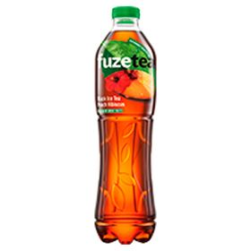 FUZETEA TEEGETRÄNK PFIRSICHGESCHMACK MIT HIBISKUS 1,5 L 6 STK
