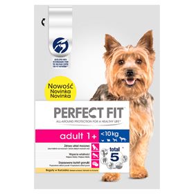 PERFECT FIT ERWACHSENE 1+ <10 KG ALLEINFUTTERMITTEL FÜR ERWACHSENE HUNDE 2,6 KG 3 STÜCK