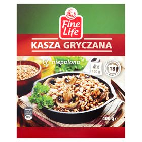 FINE LIFE UNGERÖSTETER BUCHWEIZENGRUPPEN 400 G