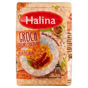 HALINA ERBSENHÄLFTEN 500 G 6 STK