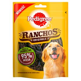 PEDIGREE RANCHOS ERGÄNZUNGSLEBENSMITTEL REICH AN LAMM 70 G 7 STÜCK