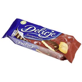 CHAMPAGNER-KÖSTLICHE SPAKES MIT KIRSCHGELEE, ÜBERZOGEN IN SCHOKOLADE 147 G 6 STÜCK