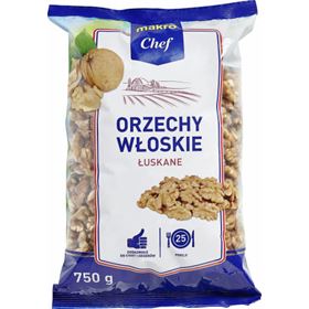 MAKRO CHEF GESCHALTE WALNÜSSE 750 G