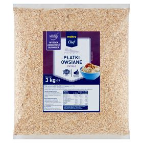 MAKRO CHEF HAFERFLOCKEN 3 KG