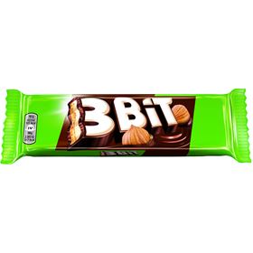 3BIT-Riegel in Milchschokolade mit Nussfüllung und Biskuit 46 g