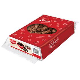 DR. GERARD WAFFELN MIT KAKAO-CREME IN SCHOKOLADE, VERZIERT MIT MILCHSCHOKOLADE 680 G