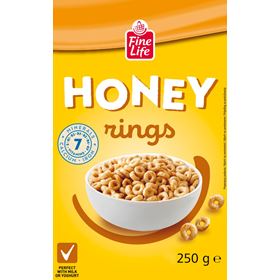 FEINE LIFE-FLAKES-RINGE IN HONIG-MANAGEMENT 250 G 6 STK