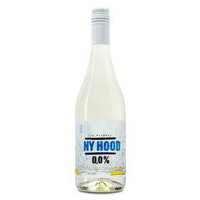 NY HOOD SÜßER WEISSER ALKOHOLFREIER WEIN 750 ML