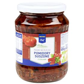 METRO CHEF GETROCKNETE TOMATEN IN STREIFEN 650 G