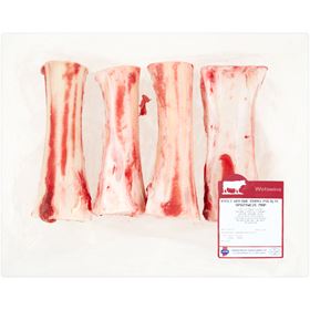 TASCHE MIT ROHRKNOCHEN AUS RINDFLEISCH