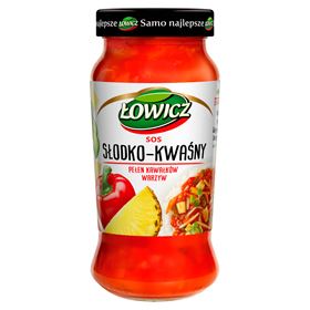 ŁOWICZ SÜSS-SAURE SAUCE 500 G 6 STÜCK