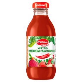 FORTUNA WW+ 100 % GEMÜSESAFT + CHILI 300 ML 6 STK