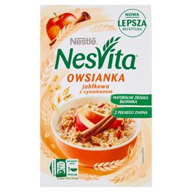NESVITA HAFERFLOCKEN MIT MILCH, ÄPFELN UND ZIMT 50 G 21 STÜCK