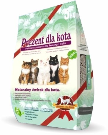 Lily of May Zeolithstreu 5kg - GESCHENK FÜR KATZE