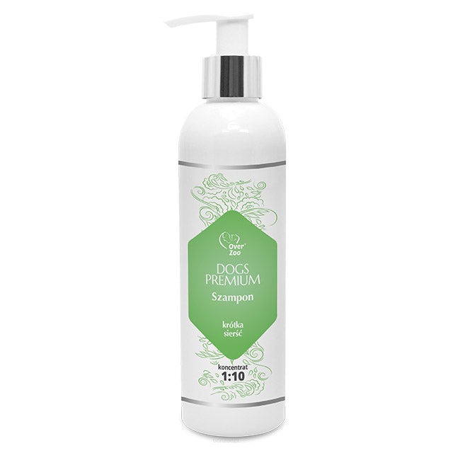 HUNDE PREMIUM SHAMPOO FÜR KURZHAAR 250 ml - OVERZOO