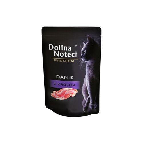 Kaninchenfutter für Katzen Beutel 85g - DOLINA NOTECI