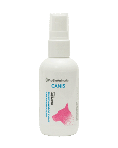 Canis - Mikroorganisches Mundspray für Hunde 75 ml - PROBIO ANIMALIA