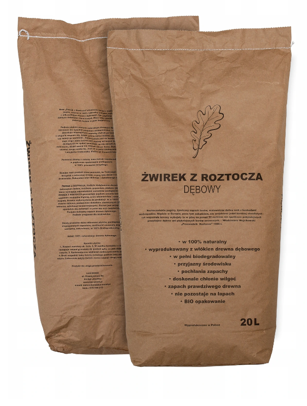 Eichenstreu für Katzen 20l - LITTLE Z MITS