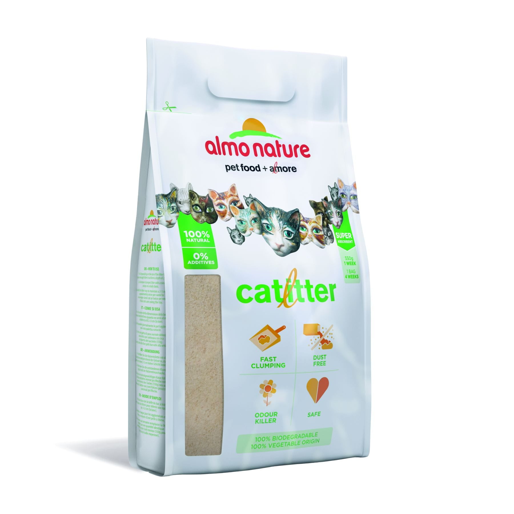 Katzenstreu 2,27 kg - ALMO NATURE