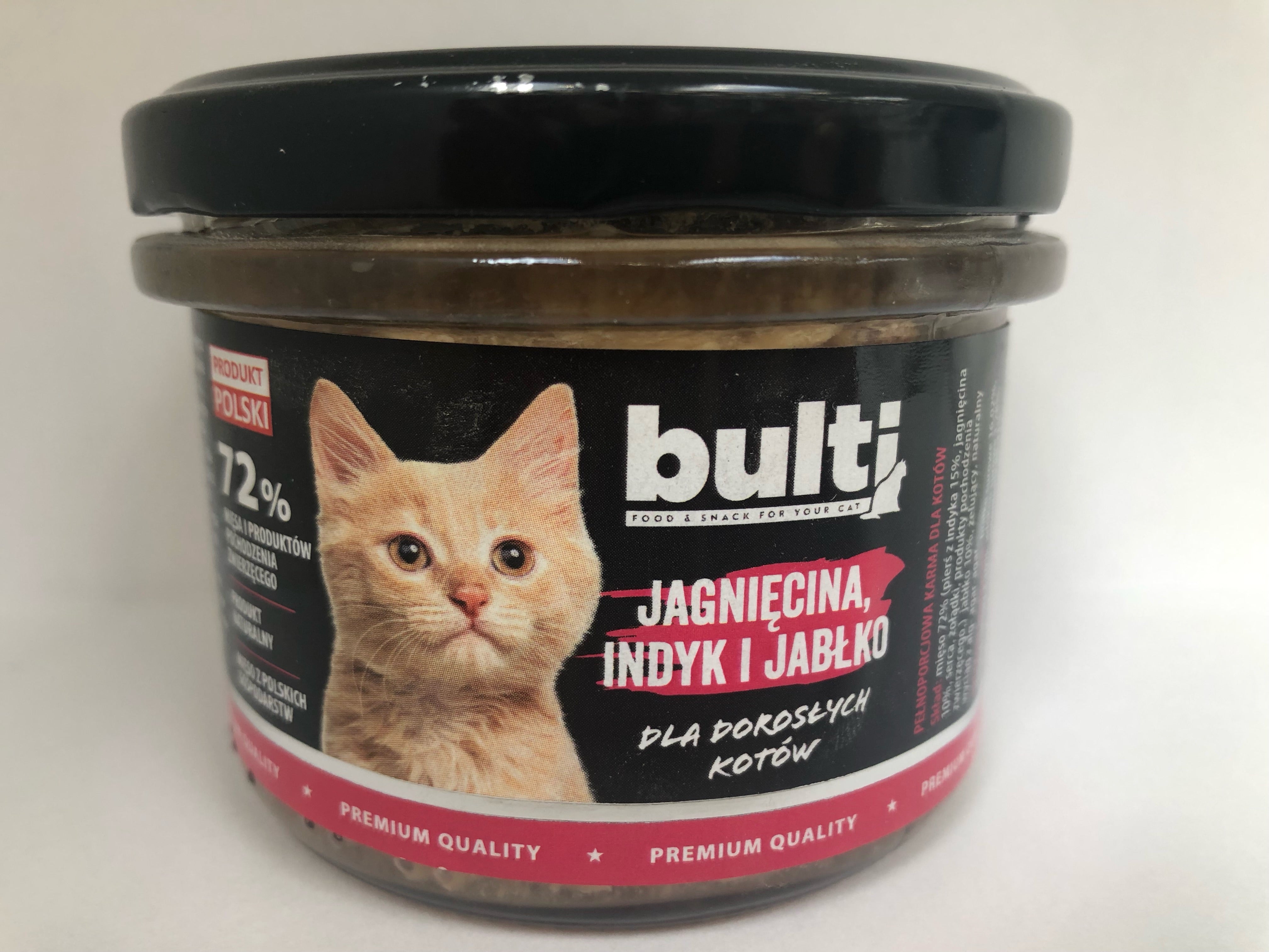 Lamm-, Puten- und Apfeleintopf für ausgewachsene Katzen - BULT