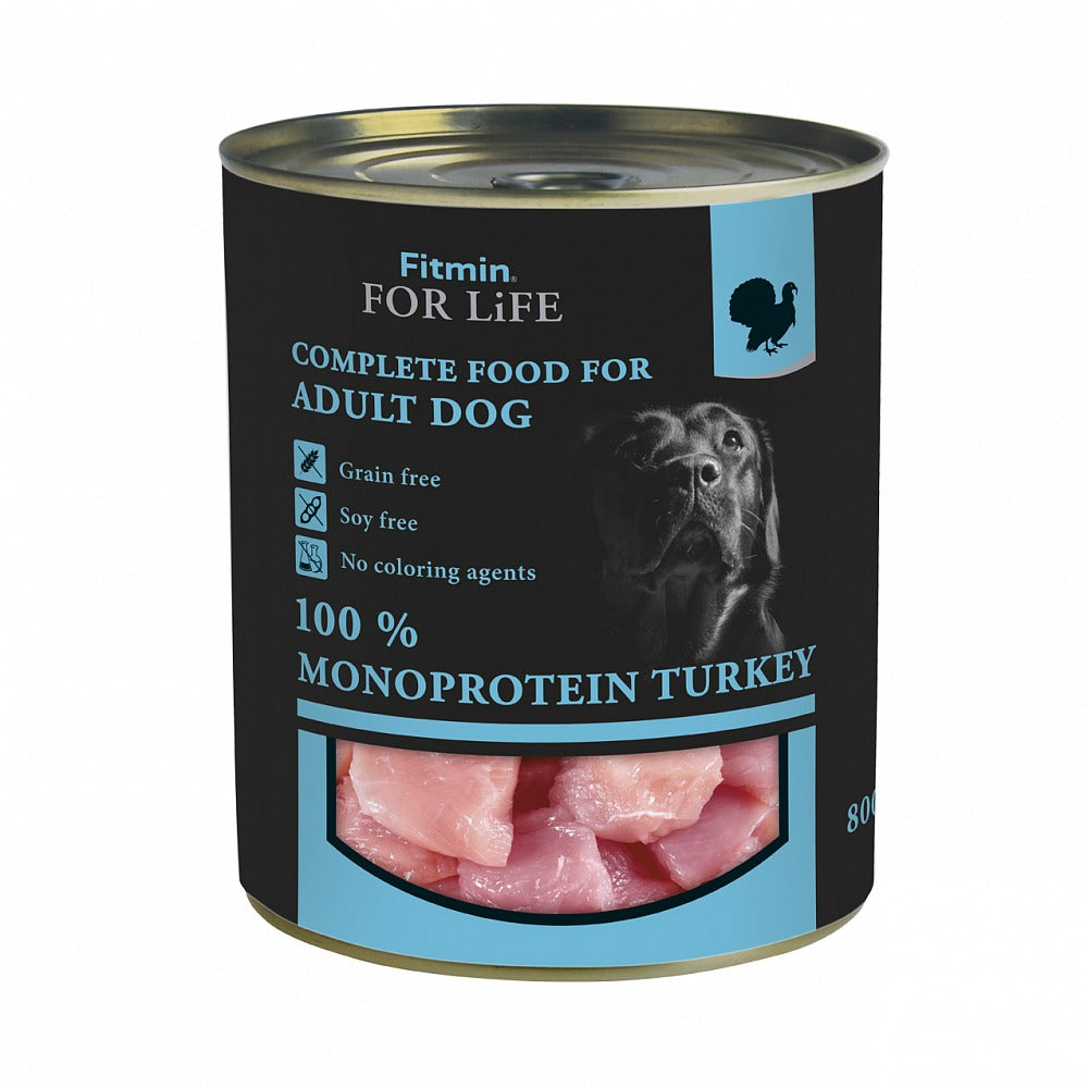 FFL Hund Putenkonserven 800g - FITMIN
