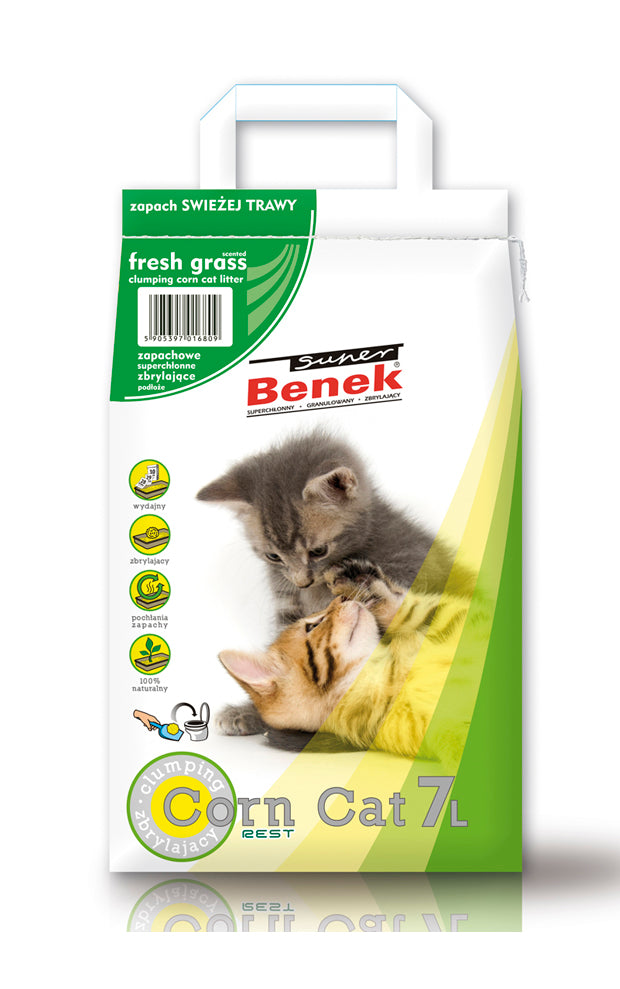 Maiskatze Frisches Gras 7l - SUPER BENEK