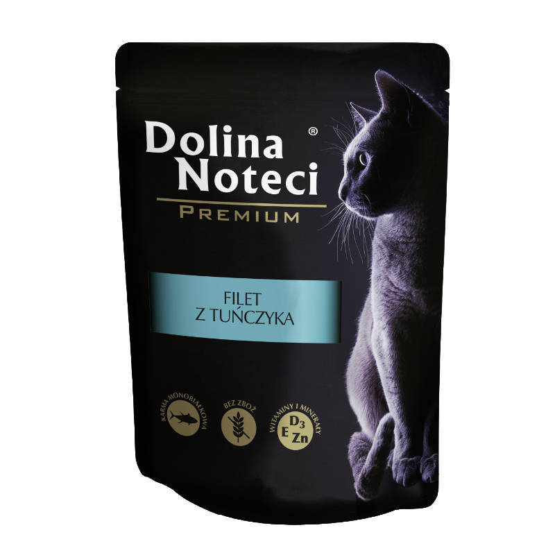 Thunfischfilet für Katzen Beutel 85g - DOLINA NOTECI