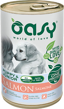 ONE PROTEIN Puppy & Junior - Lachs 400 g - OASY