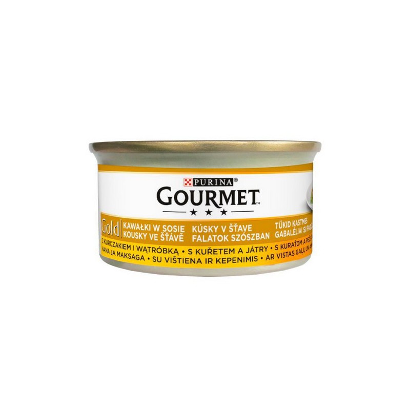 GOLD - Huhn und Leber 85g - GOURMET