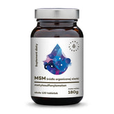 MSM composto orgânico de enxofre metilsulfonilmetano 120 comprimidos 180g AURA HERBALS