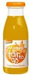 Organic Orange-Mango-Passion Fruit Smoothie 250 ml - VรLKEL