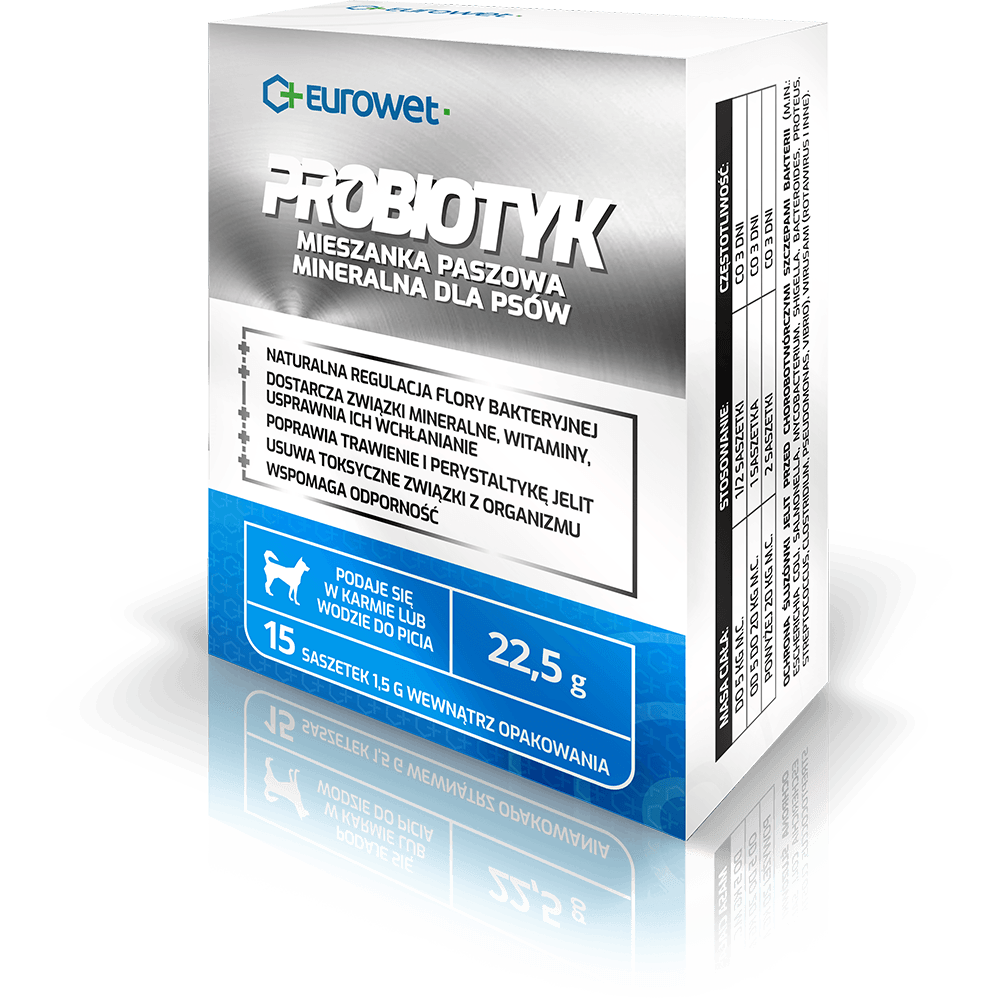 Probiotikum für Hunde 15x1,5g - EUROWET