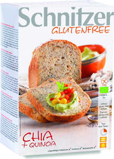 Chiabrot med quinoa-fullkornsmel glutenfri ØKO 500 g SCHNITZER