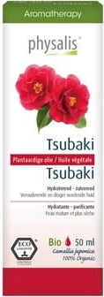 Ulei ecologic pentru față și corp din camelie japoneză (Tsubaki) 50 ml - PHYSALIS