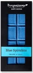 Chocolate vegano con Blue Spirulina BIO 60 g BIOBENJAMIN