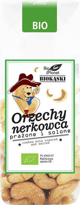 Rostade och saltade cashewnötter EKO 100 g - BIO PLANET