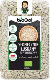 Semințe de floarea-soarelui decojite fără gluten BIO 350 g - BIOGOL