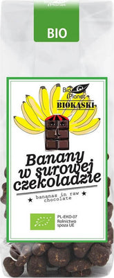 Banány v syrové čokoládě BIO 100 g - BIO PLANET