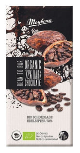 Chocolate negro 72% BIO 100 g - MEYBONA