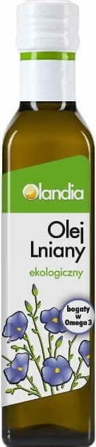 BIO lněný olej 250ml OLANDIA