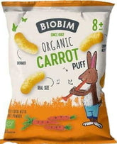 8 tháng bánh ngô với cà rốt và vitamin B1 hữu cơ 20 g - BIOBIM