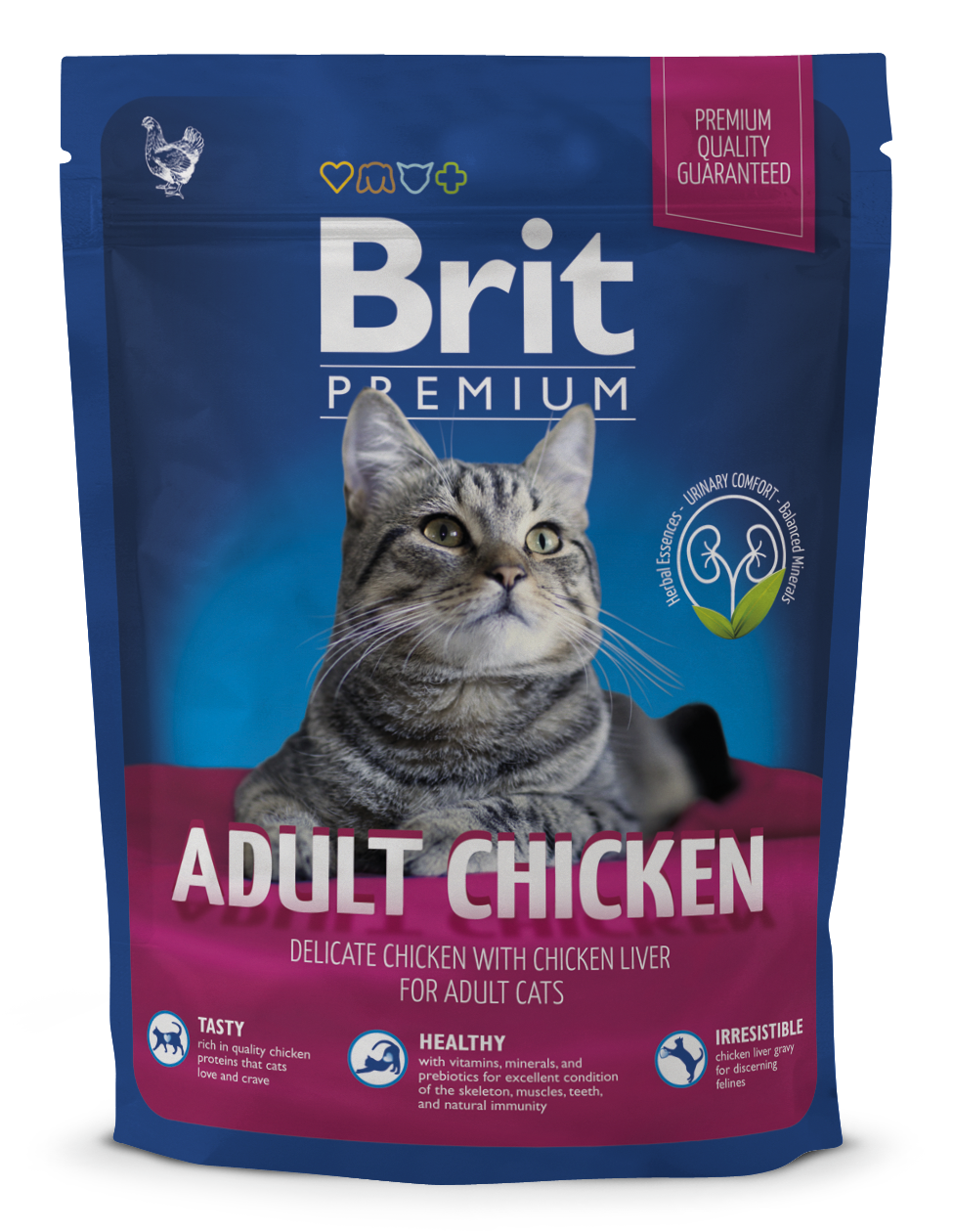 PREMIUM CAT ADULT HUHN 800 g - BRIT