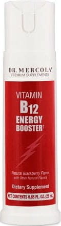 Vitamina B - 12 B12 Spray Energizzante 166mcg 25ml DR. MERCOLA
