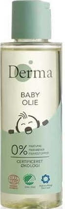 زيت جسم عضوي للأطفال 150 مل DERMA