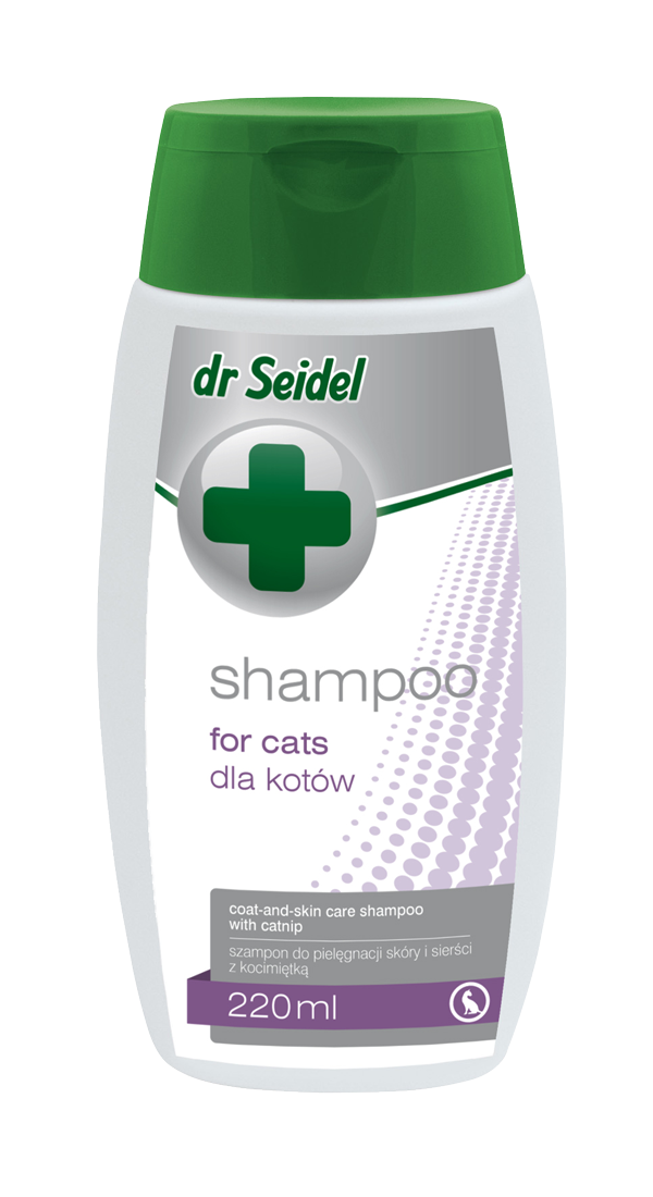 Pflegeshampoo für Katzen 220ml - DR SEIDEL